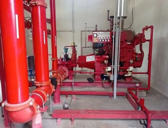 Sistema de agua contra incendio